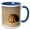 Blue/White, variant on 3drose, Mexico, Baja, Sea of Cortez. Hermit Crab, Isla Carmen - Sa13 Glu0043 - Gary Luhm, 15oz Mug