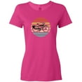 thumbnail image 3 of Inktastic Cycling Vintage Bicycle for Cyclist Women's T-Shirt, 3 of 5