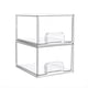 thumbnail image 1 of 2 Cajones de Almacenamiento Apilables Transparentes, Organizador de Maquillaje para Baño, Contenedores de Almacenamiento para Organización y Almacenamiento del Hogar, 1 of 5