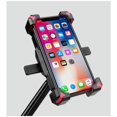 thumbnail image 2 of Apuakthei Bike Phone Holder Motorcycle Smartphone Holder, Universal Bike Handlebar Holder with 360° Rotation for Thumbs GPS for Smartphones Other Devices--Handlebar Version - Black, 2 of 5