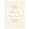 Deco Standard Wedding Invitation