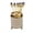 C, variant on Decorative Coffee Spoon Storage Box Set, 6 Pcs Small Tasting Spoons with Cylindrical Organizer Tube for Dessert Cake Fruit (1 Set)