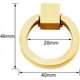 thumbnail image 2 of Tirador para muebles, 6 piezas, tiradores dorados, tiradores para muebles, tiradores para cajones, cocina, C, 2 of 5