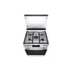 thumbnail image 2 of Estufa a Gas LG 30" Horno 5.8 Pies Air Fryer Integrado 5 Quemadores Triple Flama UltraHeat™ ThinQ™ Wi-Fi, 2 of 11
