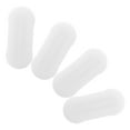 thumbnail image 6 of EXHUMKY Toilet Seat Bumpers Universal Design 4Pcs White Abs Tpe for Buffering and Repair 1.97 x 0.79 x 0.79in, 6 of 8