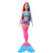Barbie Dreamtopia Mermaid Doll, 12-Inch, Pink And Blue Hair