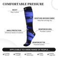 thumbnail image 2 of Pofeuu Steel Skull Print Compression Socks for Women & Men Circulation - Best Support for Nurses,Running,Athletic,Sports, 2 of 7
