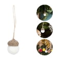 thumbnail image 3 of 30pcs adornos de bellota de lana de fieltro bucle de navidad, 3 of 7