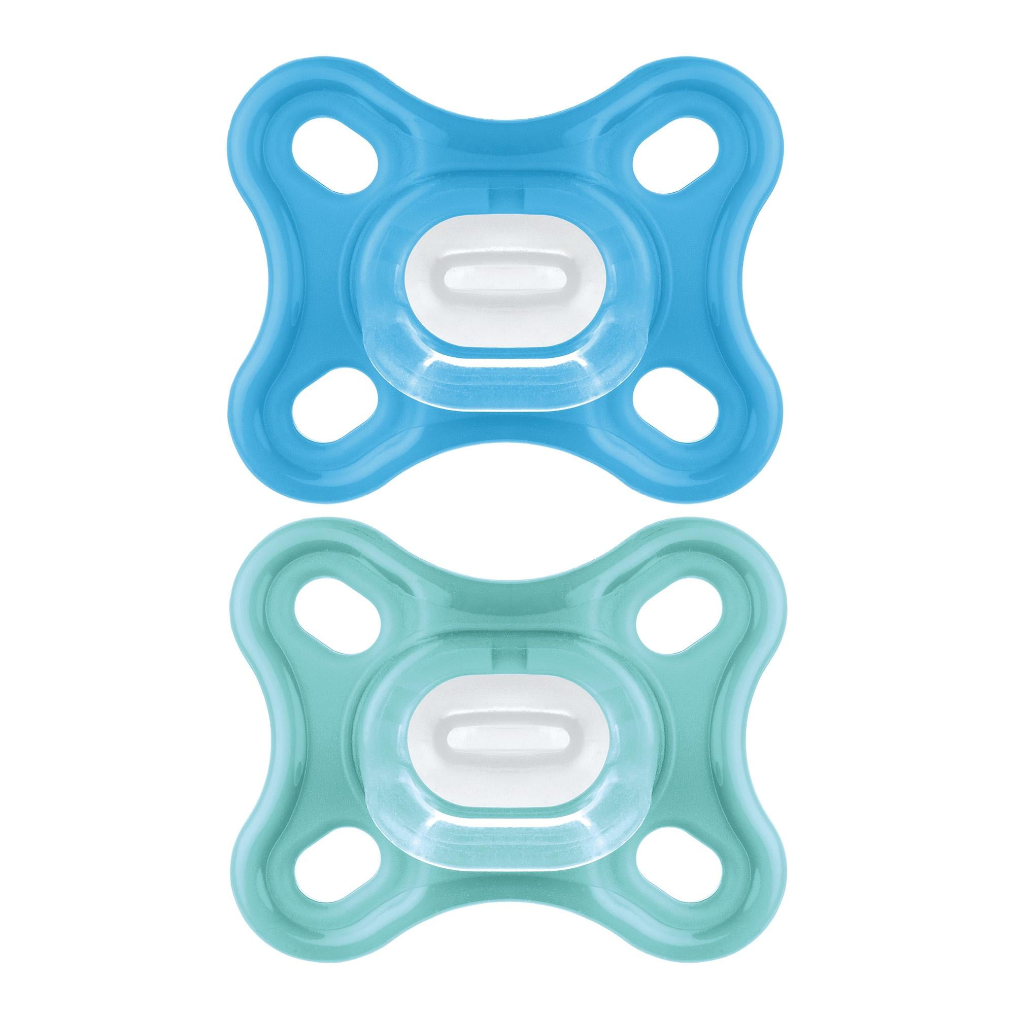 MAM Start Matte Newborn Pacifier 0-3 Months Boy 2 Pack Orthodontic