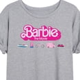 thumbnail image 3 of Barbie the Movie - Barbie Transportaion Vehicles - Women's Oversized T-Shirt, 3 of 5