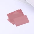 thumbnail image 4 of RomaMX 50 piezas 0.2mm de aluminio anodizado de color fino Tarjeta de visita Grabadora de máquina de tarjetas en blanco y grabado CNC disponible (oro rosa), 4 of 7
