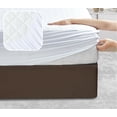 thumbnail image 3 of - Protège-Matelas Matelassé Imperméable - Housse de Matelas Ajustée à Poche Profonde - Format Double Ou Double, 3 of 5