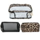 thumbnail image 1 of Juego de 3 bolsas de maquillaje JAAS estampado de leopardo impermeable gran capacidad, 1 of 5