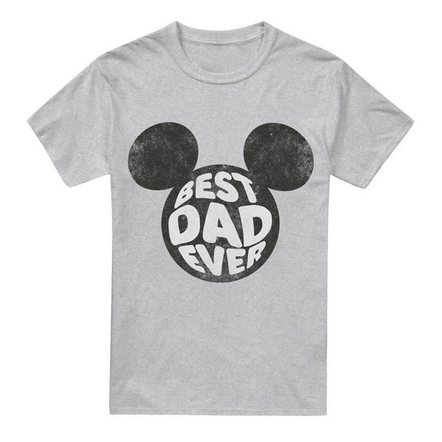 Disney T-Shirt Homme Meilleur Papa de Tous les Temps Mickey Mouse