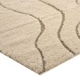 thumbnail image 4 of Area Rug Runner Floor Carpet, Beige, Fabric, 8x10, Living Kitchen Cafe Bistro Hospitality Restaurant, Modern Contemporary HB35837, 4 of 7