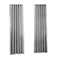 thumbnail image 4 of HomeLife 2pcs Window Curtain No Odor Comfortable Satin Curtains, Rod Through Door Curtain Darkening Window Shade for Bedroom Living Room, 4 of 7