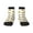 2 Black-1, variant on Leopard Print Pattern Quarter Crew Socks,Toe Seamed Ankle Socks,Cotton Cushioned Breathable Athletic Crew Sports Socks