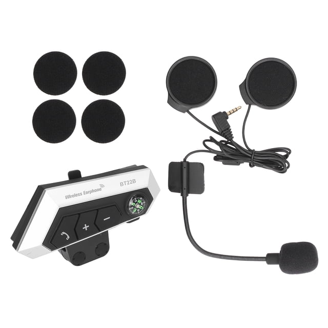 Auriculares Bluetooth Bling Bling para Motocicleta Casco Manos Libres