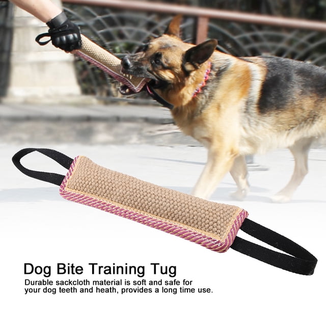Dog Training Tug,Durable Sackcloth Pet Dog Dog Training Rod Dog Bite Training Tug Ultimate Reliability
