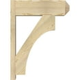thumbnail image 3 of Ekena Millwork 8"W x 24"D x 32"H Westlake Rough Sawn Craftsman Outlooker, Douglas Fir, 3 of 4