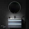 thumbnail image 2 of 30" Freestanding Bathroom Vanity with Sink & Mirror - Calacatta White, 2 of 12