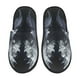 thumbnail image 1 of Fotbe Elegant Feathered Floral Wings Pantuflas Peludas para Mujer con Estampado, Zapatillas de Peluche, Zapatos de Invierno para Casa, Uso Interior y Exterior-Medium, 1 of 8