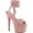 Bright Pink/Bright Pink Synthetic, variant on Women's Pleaser Adore 791FS Ankle Strap Sandal