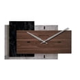 thumbnail image 3 of Westclox 15" Analog Faux Wood, Marble & Concrete Realistic Finish Wall Clock with Quartz Accuracy- Model# 33402, 3 of 4