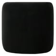 thumbnail image 6 of SAFAVIEH Kibo Modern Style n Shape Ottoman, Black ( 20.1 in. W x 18.3 in. D x 18.5 in. H), 6 of 9