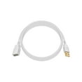 thumbnail image 3 of Monoprice 6' USB 2.0 Male to Female Extension Cable White 108606, 3 of 3