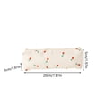 thumbnail image 3 of Cute Pencil Pouch, Slim Cylindrical Floral Print Pen Bag, Lightweight Portable Stationery Organizer for Office Desk Artist Creation and Travel Storage, 3 of 7