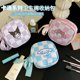 thumbnail image 2 of Sanrio-bolsas de almacenamiento de tampones para mujer, neceser portátil impermeable con almohadilla sanitaria, organizador de cosméticos de Anime, Cinnamorol Kuromi, 2 of 4