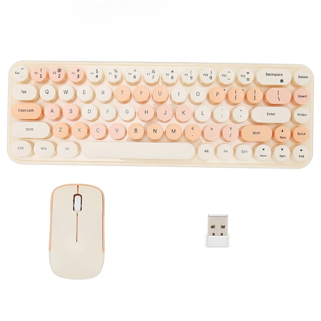 Teclado y ratón, combinación de teclado y ratón, juego de teclado inalámbrico de 2,4 GHz, combinación de teclado y ratón, salida de alta intensidad
