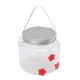 thumbnail image 4 of Alimentador De Colibrí Colgante, Tarro De Alimentación De Colibríes De Diseño Transparente Decorativo De 475 Ml Para Campo, 4 of 8