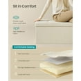 thumbnail image 5 of SONGMICS 43 Inches Folding Storage Ottoman Bench, Storage Chest, Foot Rest Stool, Beige, 5 of 5