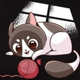 thumbnail image 3 of CafePress - Cute Kawaii Cat T Shirt - Women's Traditional Fit Dark T-Shirt, 3 of 4