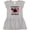 AC-Heather Grey, variant on Inktastic Valentine's Day Grandma's Lovebug Girls Toddler Dress