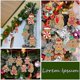 thumbnail image 5 of Christmas Pendant Gingerbread Man Hanging Ornaments Christmas Decorative Gifts Diy Flag Flower Snow Landscape Arrangement, 5 of 5