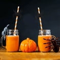 thumbnail image 5 of TIMIFIS Halloween Decorations Straws Halloween New Products Creative Dessert Table Dressing Straw Funny Layout Supplies Paper Straw 25 Pieces Kitchen EssentialsFall, 5 of 5