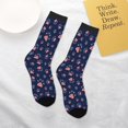 thumbnail image 4 of Goofa Star Dog Paw Pattern Children's Crew Socks, Kids' Daily Wear and Sports Socks, Breathable Socks, Sports Socks, Moisture-Wicking Socks for Children, 4 of 6
