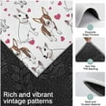 thumbnail image 3 of Bull Terriers and Hearts Kitchen Rugs Sets Of 3,Kitchen Runner Rugs Non Skid Washable,Decorative Kitchen Floor Mats for Kitchen,Sink,Laundry,17"x30"+ 17"x47" + 17"x59", 3 of 6