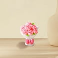 thumbnail image 6 of Mini Resin Flowers Model, Small Artificial Flower Figurines for Tabletop Decor, Cute Desktop Decoration for Office Desk, Home Shelf Decor, Craft Ornaments, 6 of 8