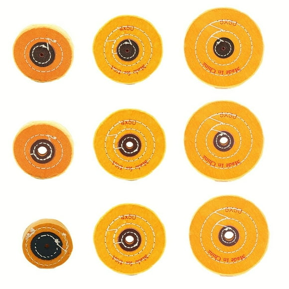 1pc 2-5Inch Cloth Buffing Wheel Angle Grinder Polishing Wheel For Gold Silver Jewelry Mirror Polishing Wheel Abrasive Tools