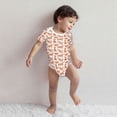 thumbnail image 3 of Kdxio Beautiful Fox1 Pattern Unisex Baby Cotton Short Sleeve Bodysuits-3 Months, 3 of 5