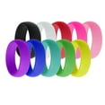 thumbnail image 4 of 10Pcs 8mm Wide Flexible Rubber Silicone Wedding Band, 4 of 8