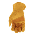 thumbnail image 3 of Boss Cowhide Leather Driver Work Gloves B81001-S - 100 Percent Grain Cowhide - Small, Yellow, 3 of 6