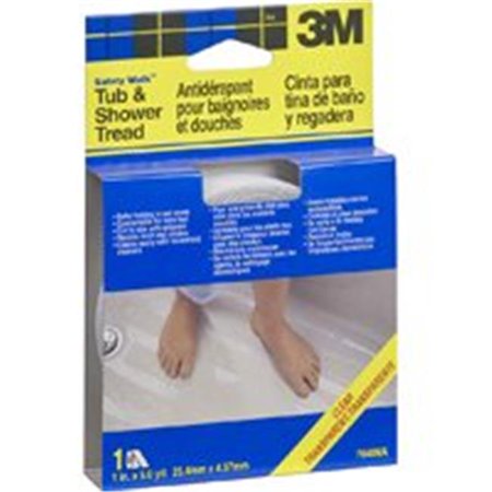3M Safety-Walk 7640 Tub and Shower Tread, 180 in L, 1 in W