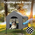 thumbnail image 2 of Casa para Perro Veehoo 41 2 en 1 para Exterior e Interior, Resistente a la Intemperie, 2 of 6