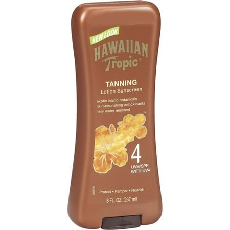 Hawaiian Tropic Dark Tanning Lotion SPF 4 - 8 Ounces