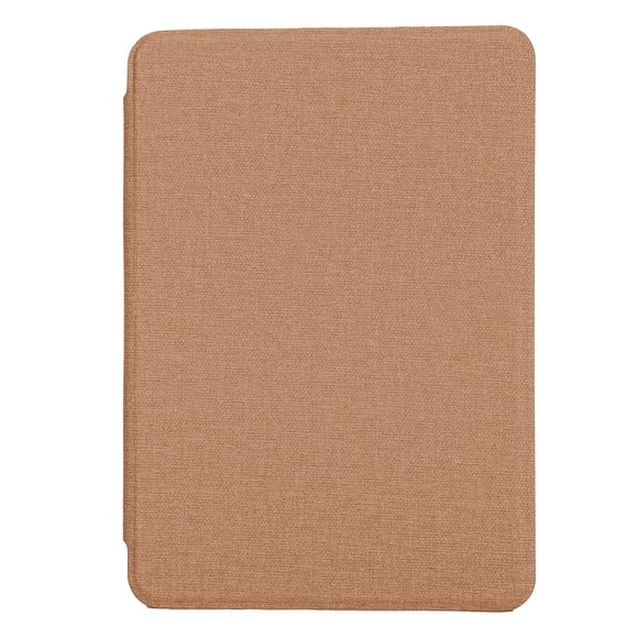 Protective Case Ebook Light Thin Cloth Pattern Protective PU Leather Cover for Kindle Paperwhite4(Brown )